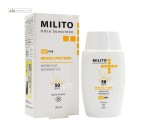 فلوئید ضدآفتاب SPF50 بی رنگ میلیتو 50 میلی لیتر