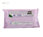 دستمال مرطوب پاک کننده آرایش پنبه ریز 20 عددی