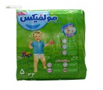 پوشک بچه سایز 5 مولفیکس 34 عددی 11 تا 25 کیلوگرم