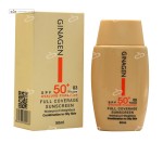 کرم ضد آفتاب spf50 پوست چرب و مختلط ژیناژن 50 میلی لیتر رنگ تیره 03