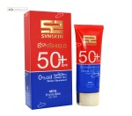 کرم ژل ضدآفتاب ساین شیلد SPF50 مخصوص آقایان ساین اسکین 50 میلی لیتر بی رنگ