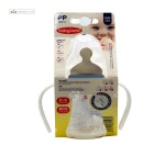 شیر خوری ضد نفخ عریض فندقی دسته دار بی بی لند کد 356