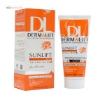 کرم ضد آفتاب SPF50 کرم پودری پوست چرب درمالیفت 40 میلی لیتر بژ طبیعی