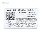 رژگونه مولتی کالر 06 نوت 10 گرم