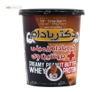 کره بادام زمینی با پروتئین وی دکتر بادام 470 گرم