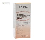 فلوئید ضدآفتاب SPF 50 حاوی ویتامین سی فیوژن واتر پریم 40 میلی لیتر بژ طبیعی