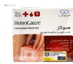 چسب حاوی پد بند آورنده خونریزی هموگاز کیتوتک 5 عددی