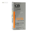 کرم ضد آفتاب SPF50 مناسب پوست های نرمال تا خشک سی بی پاریس 40 میلی لیتر بی رنگ