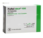 ففول مکس 100 (تأمین آهن) اینترافارم 30 کپسول