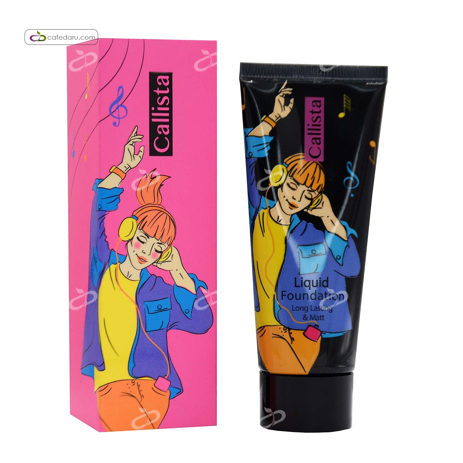 کرم پودر تیوپی لانگ لستینگ و مات M11 کالیستا 35 میلی لیتر