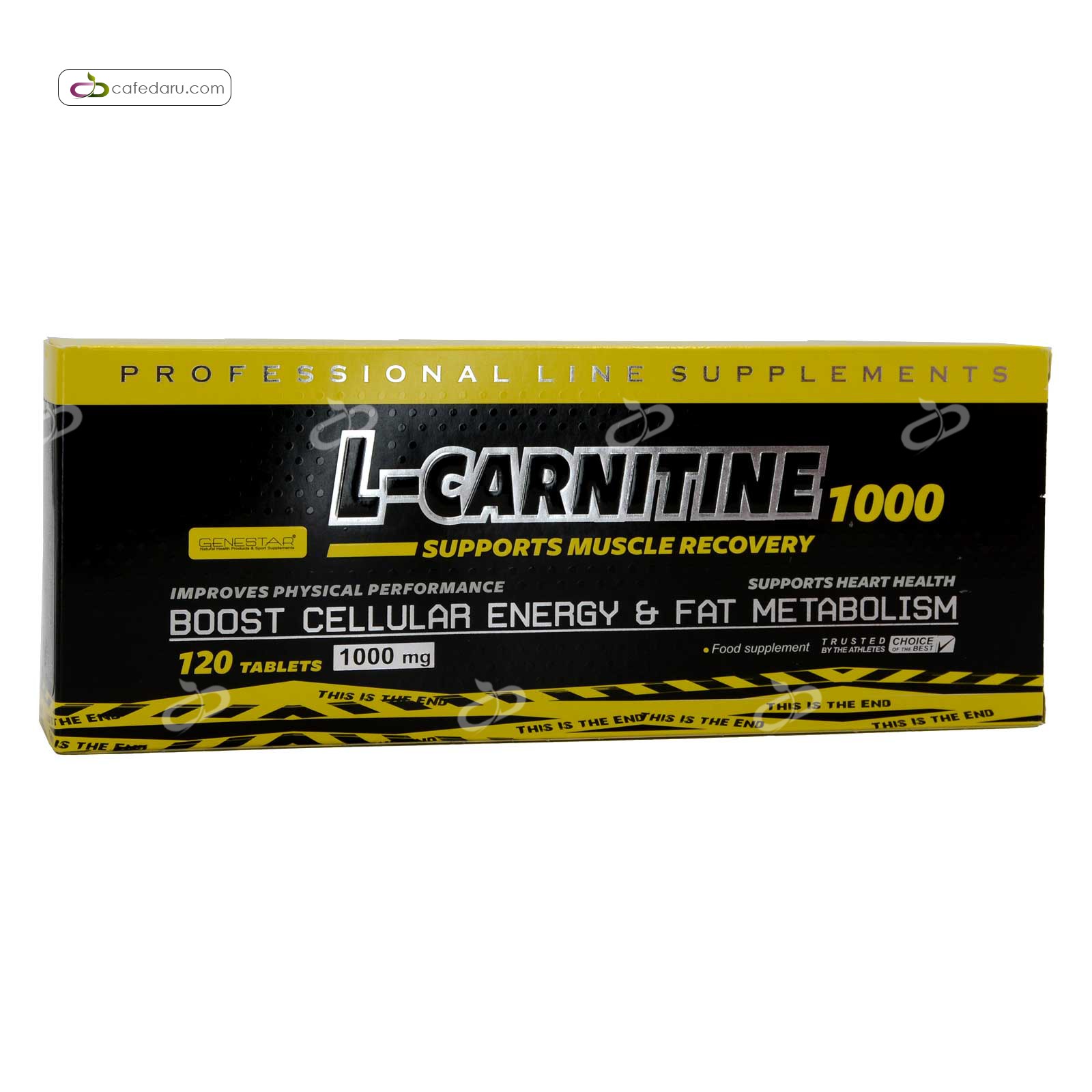 ال کارنیتین 1000 میلی گرم بلیستر ژن استار 120 قرص