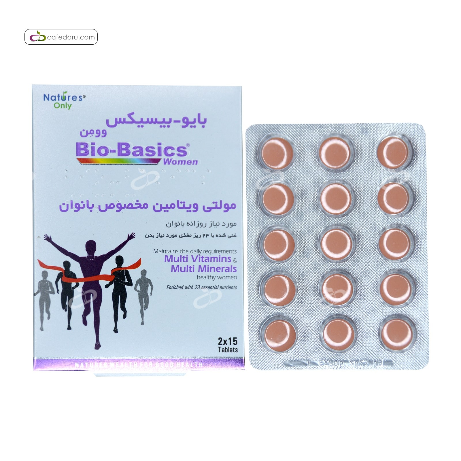 بایو-بیسیکس وومن (مولتی ویتامین بانوان) نیچرز اونلی 30 قرص