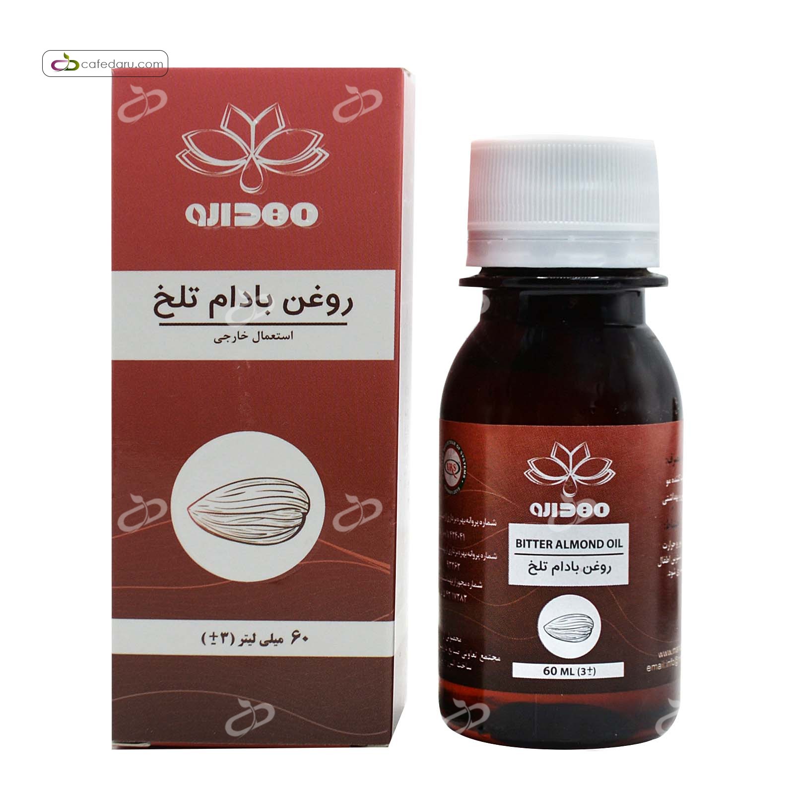 روغن بادام تلخ (تقویت مو) مهدارو 60 میلی لیتر