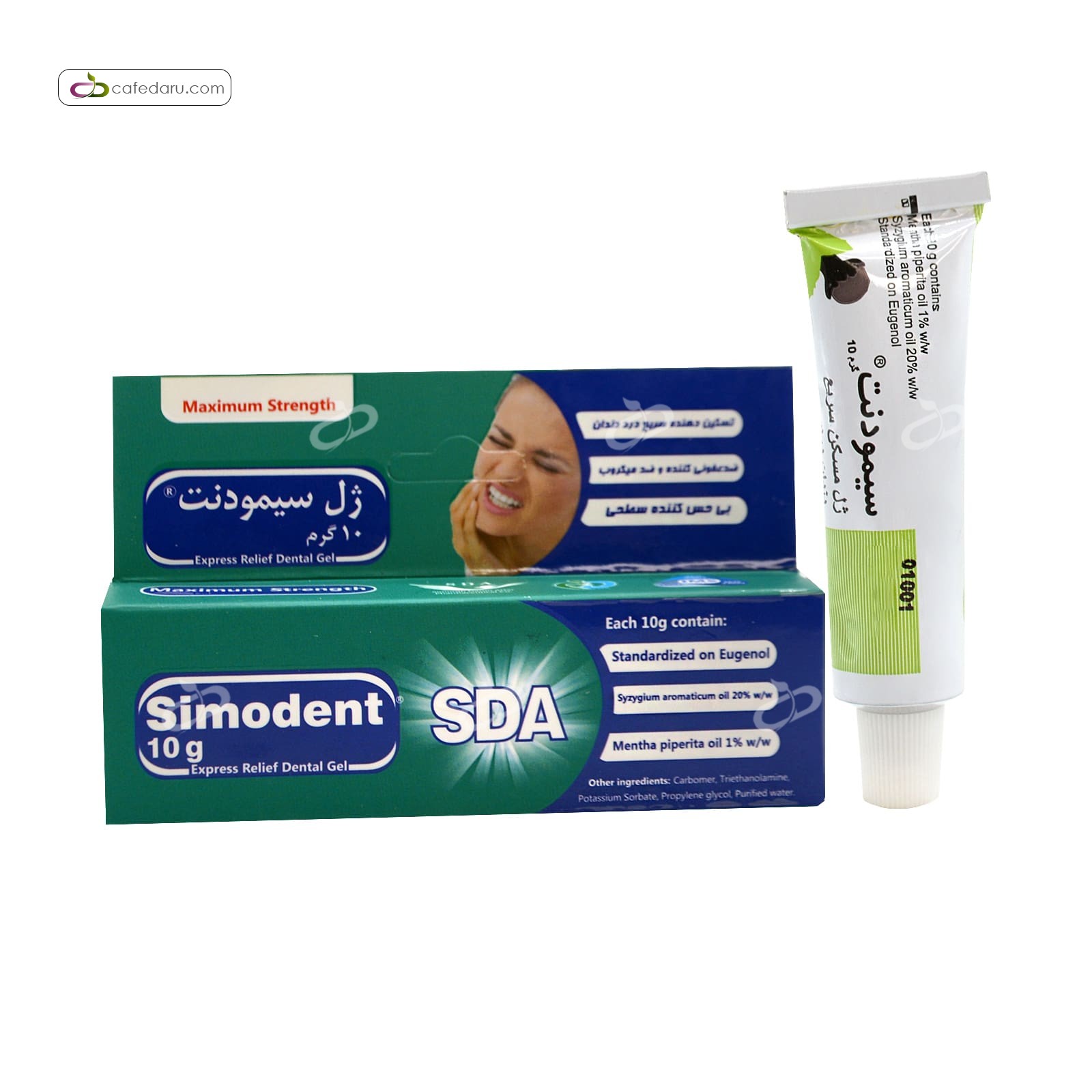 ژل سیمودنت (کاهش درد دندان) سیمرغ داروی عطار 10 گرم