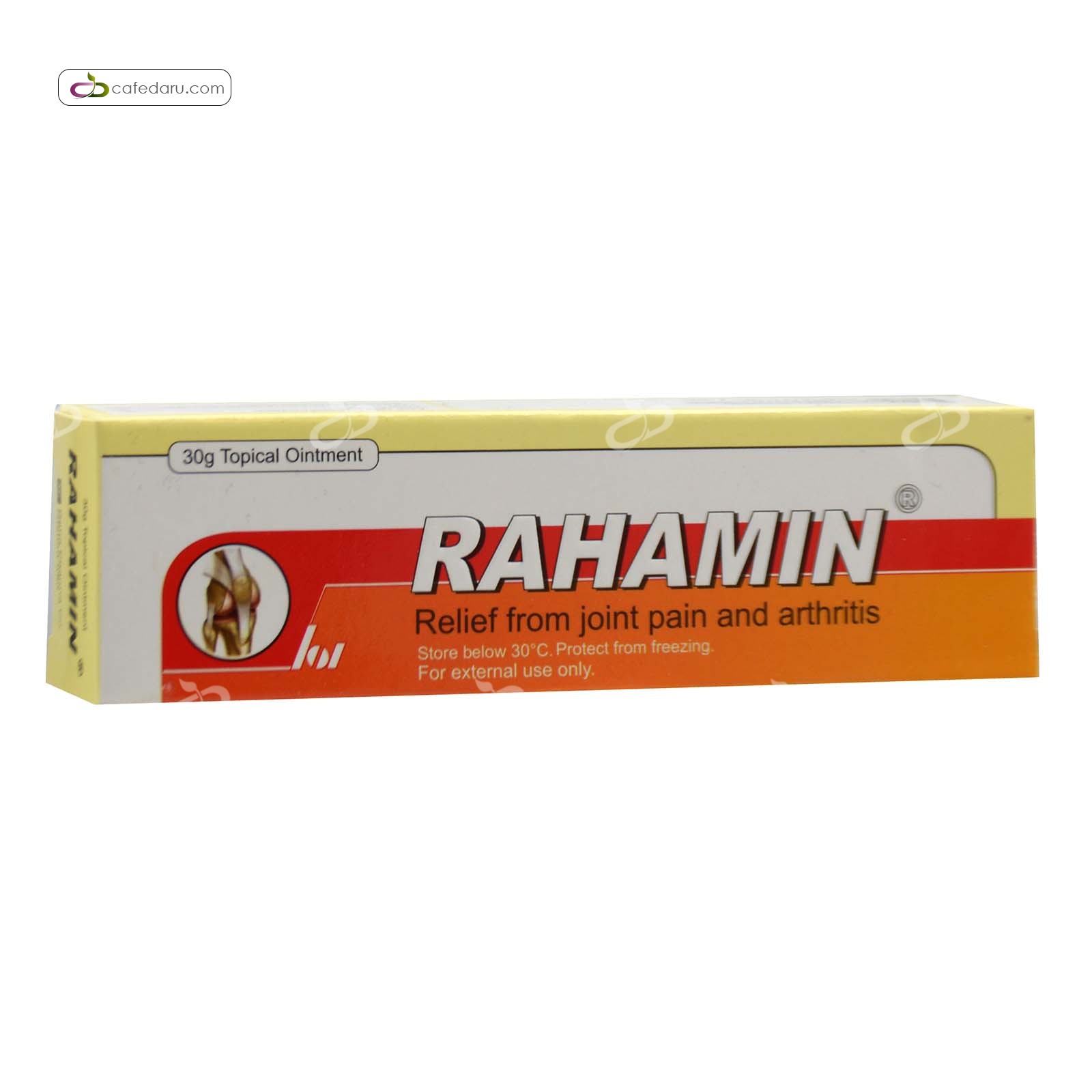 پماد موضعی رهامین (تسکین دهنده درد های عضلانی و مفصلی) رها 30 گرم