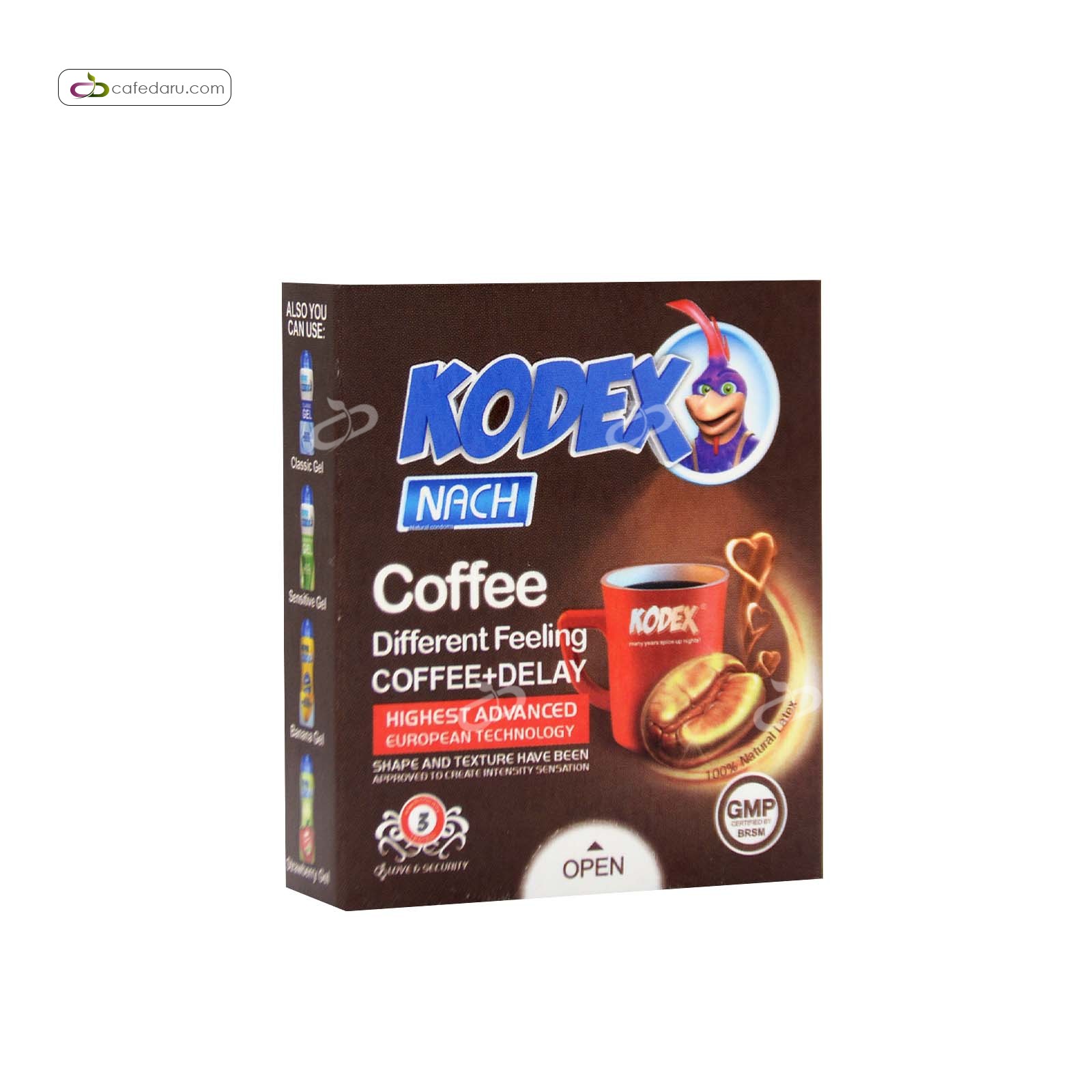 کاندوم کافی تأخیری کدکس 3 عددی