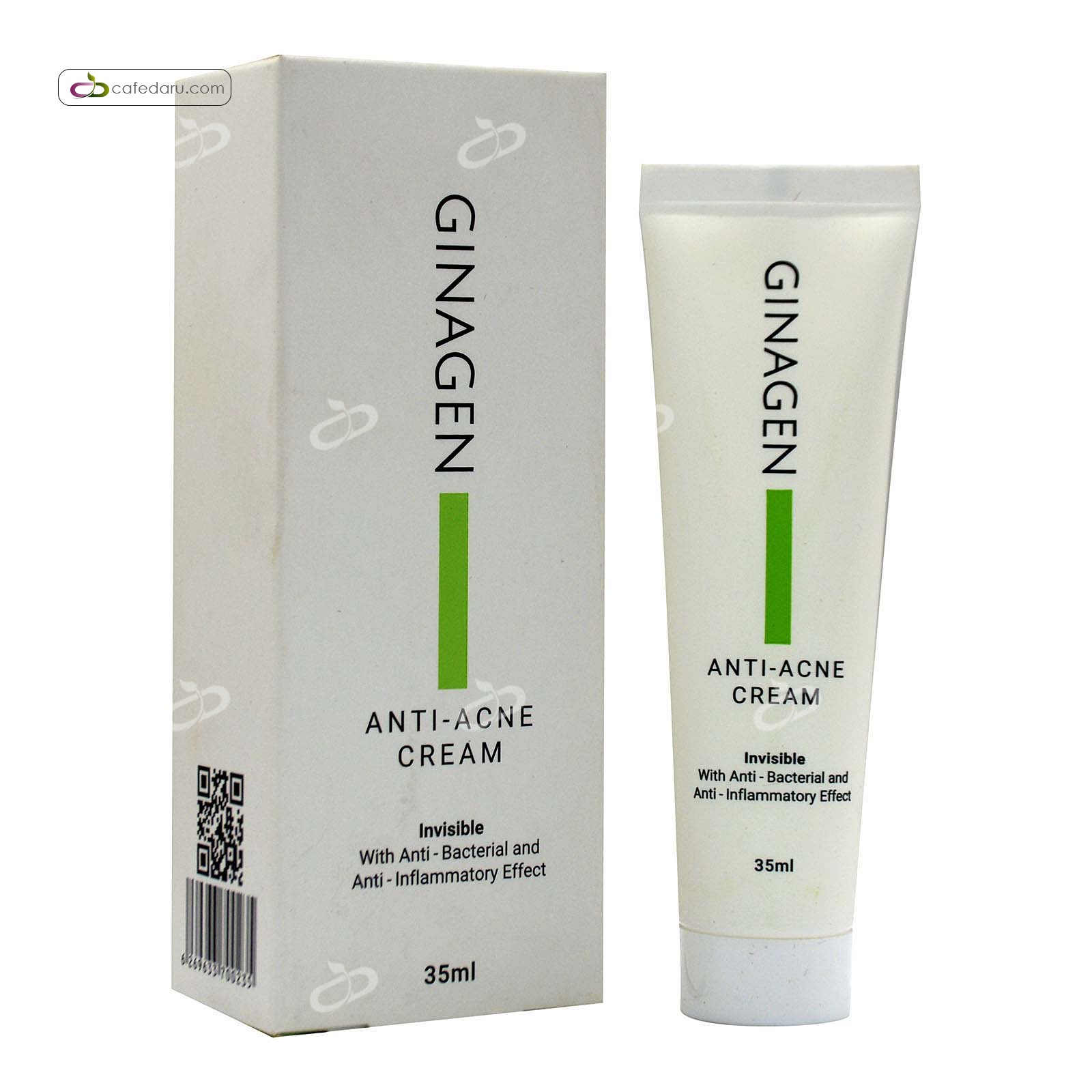 کرم ضد جوش ژیناژن 50 میلی لیتر بی رنگ