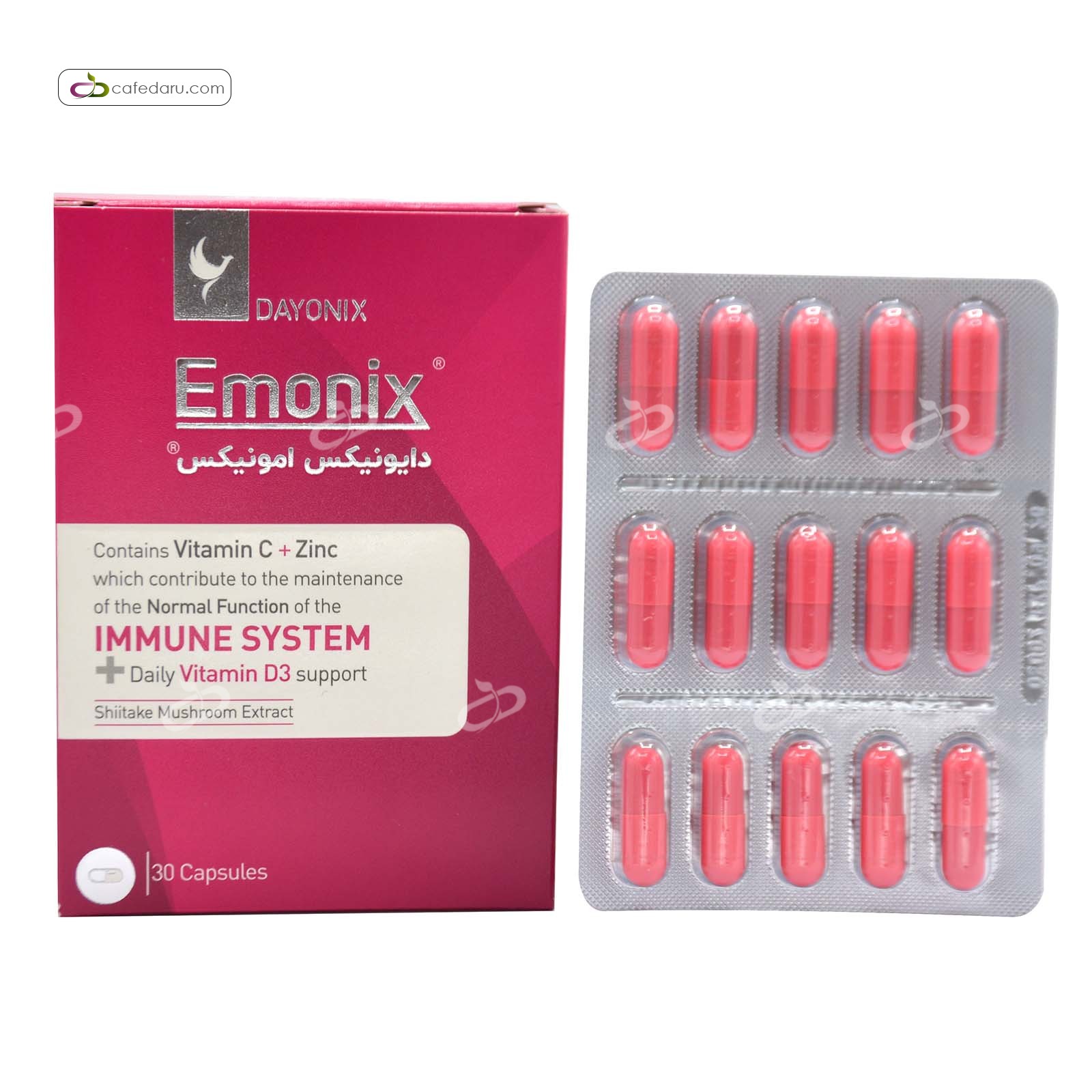 امونیکس (تقویت سیستم ایمنی) دایونیکس فارما 30 کپسول