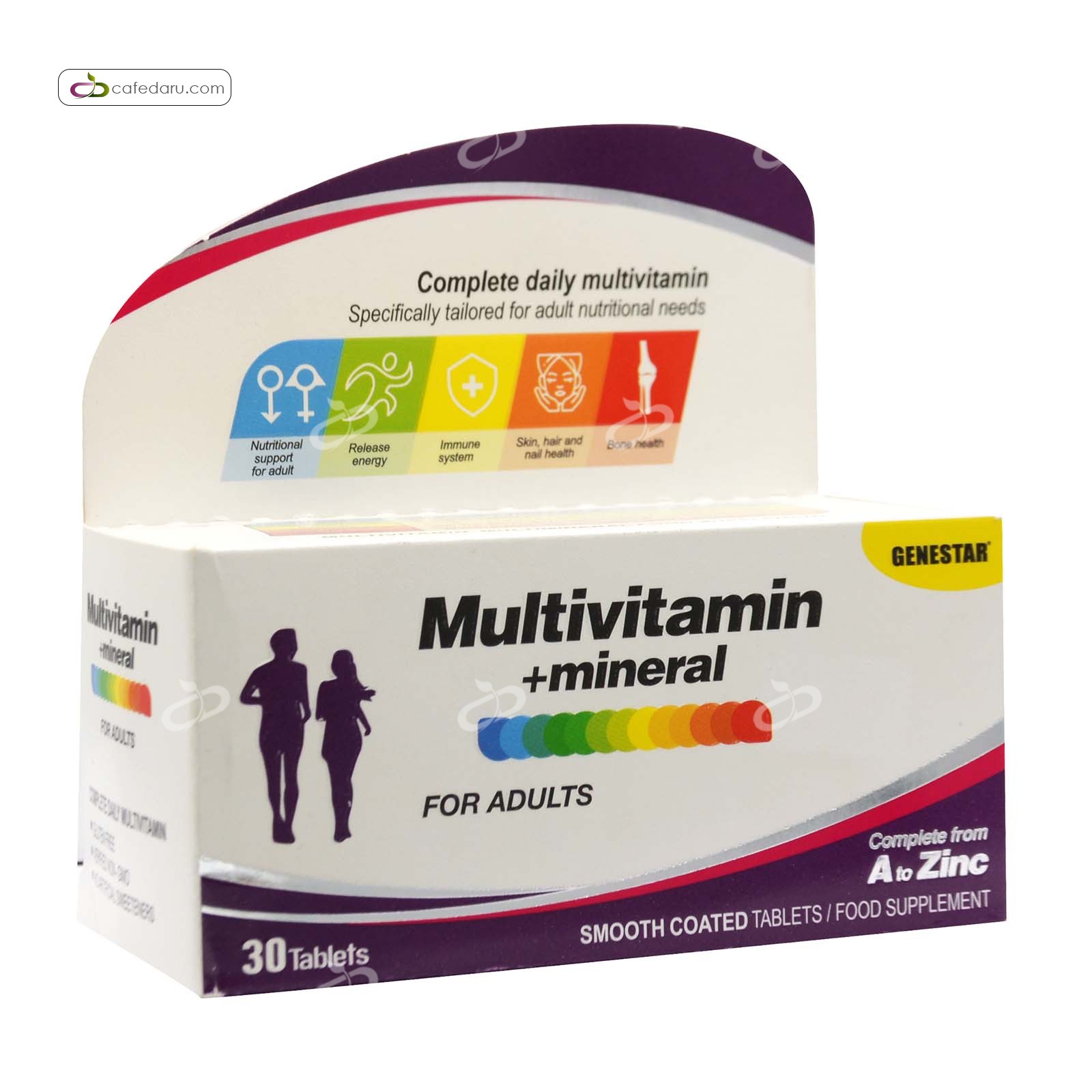 مولتی ویتامین مینرال ژن استار 30 قرص