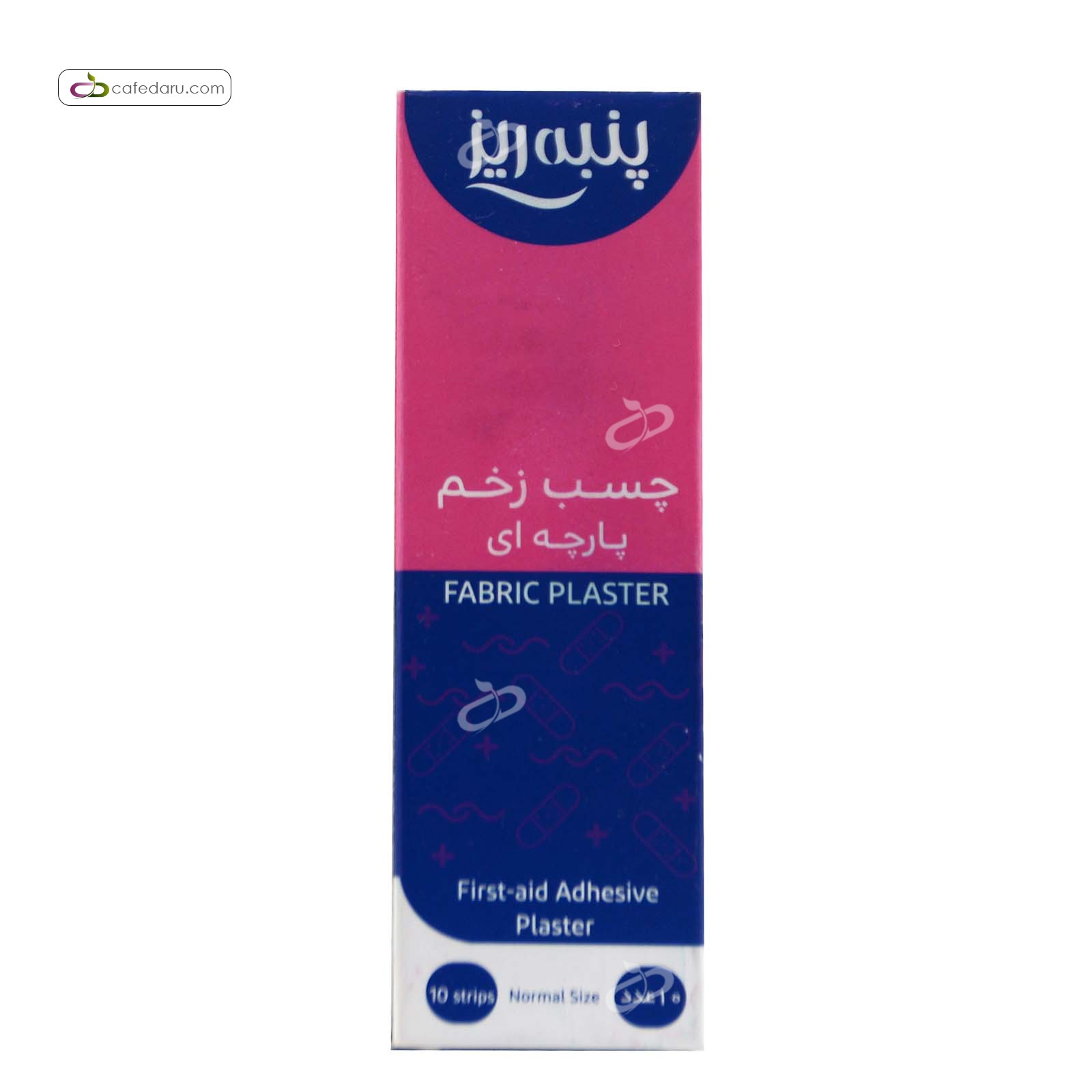 چسب زخم پارچه ای پنبه ریز 10 عددی