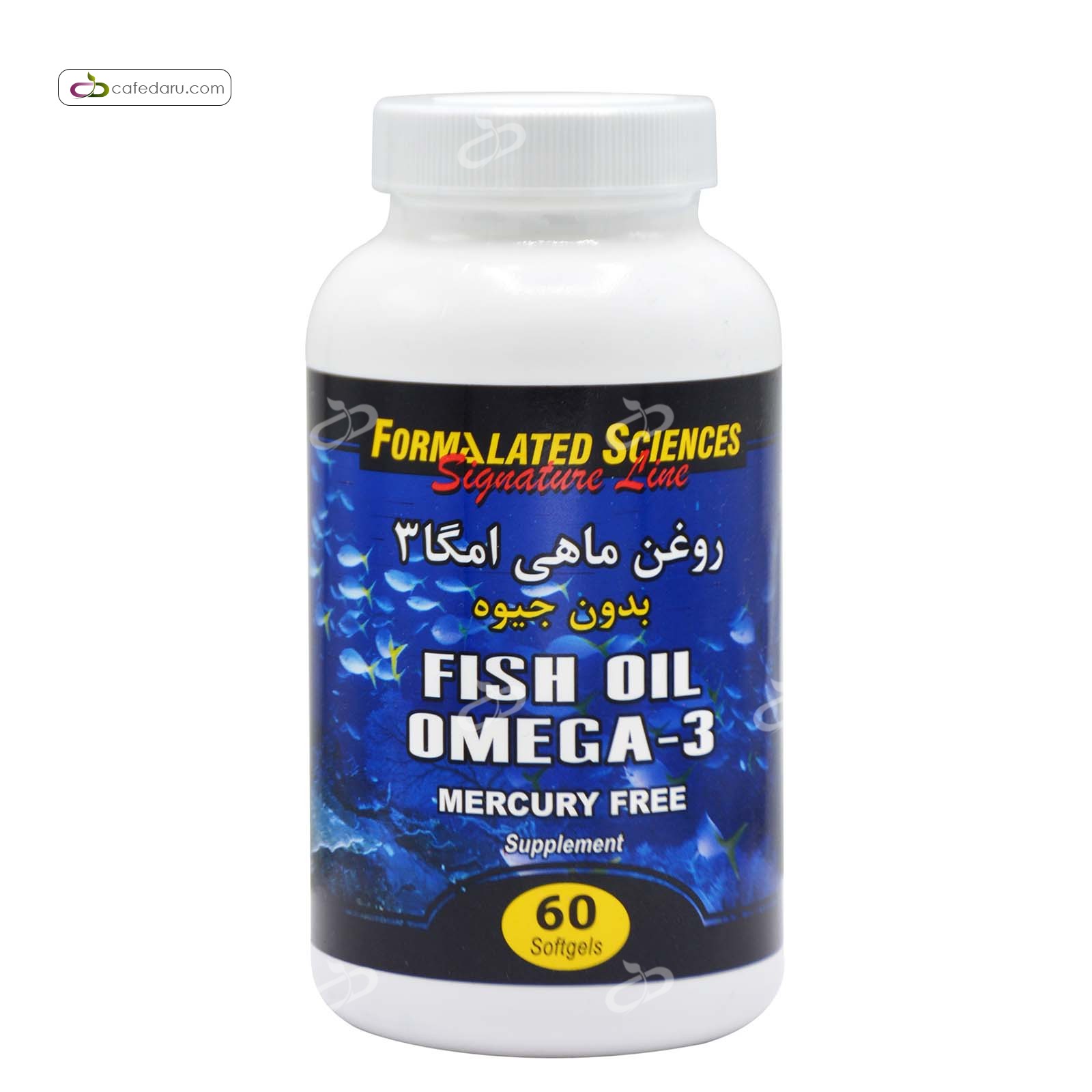 روغن ماهی امگا3 1000 میلی گرم آدونیس کیش60 سافت ژل