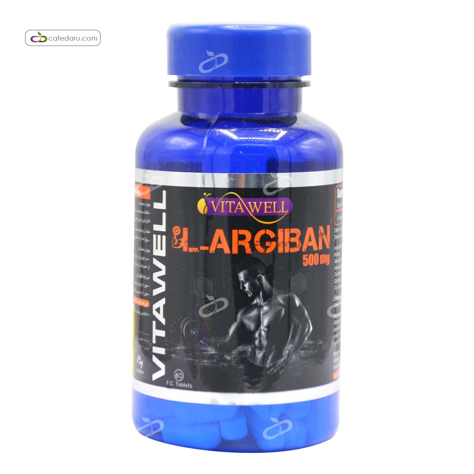 ال آرژیبان (ال آرژنین) 500 میلی گرم ویتاول مهبان دارو 60 قرص