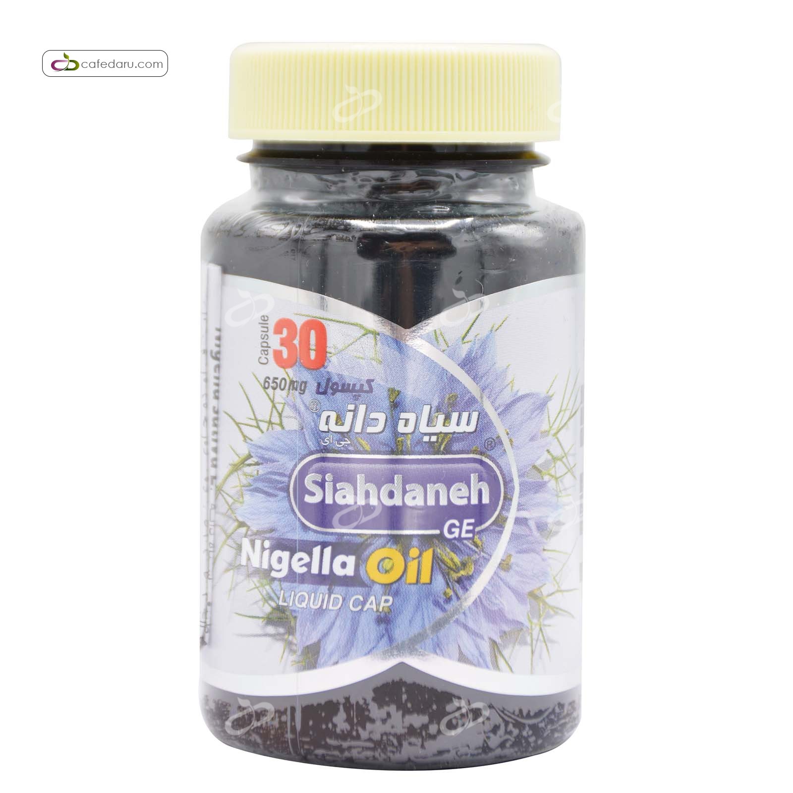 روغن سیاه دانه 650 میلی گرم گیاه اسانس 30 کپسول