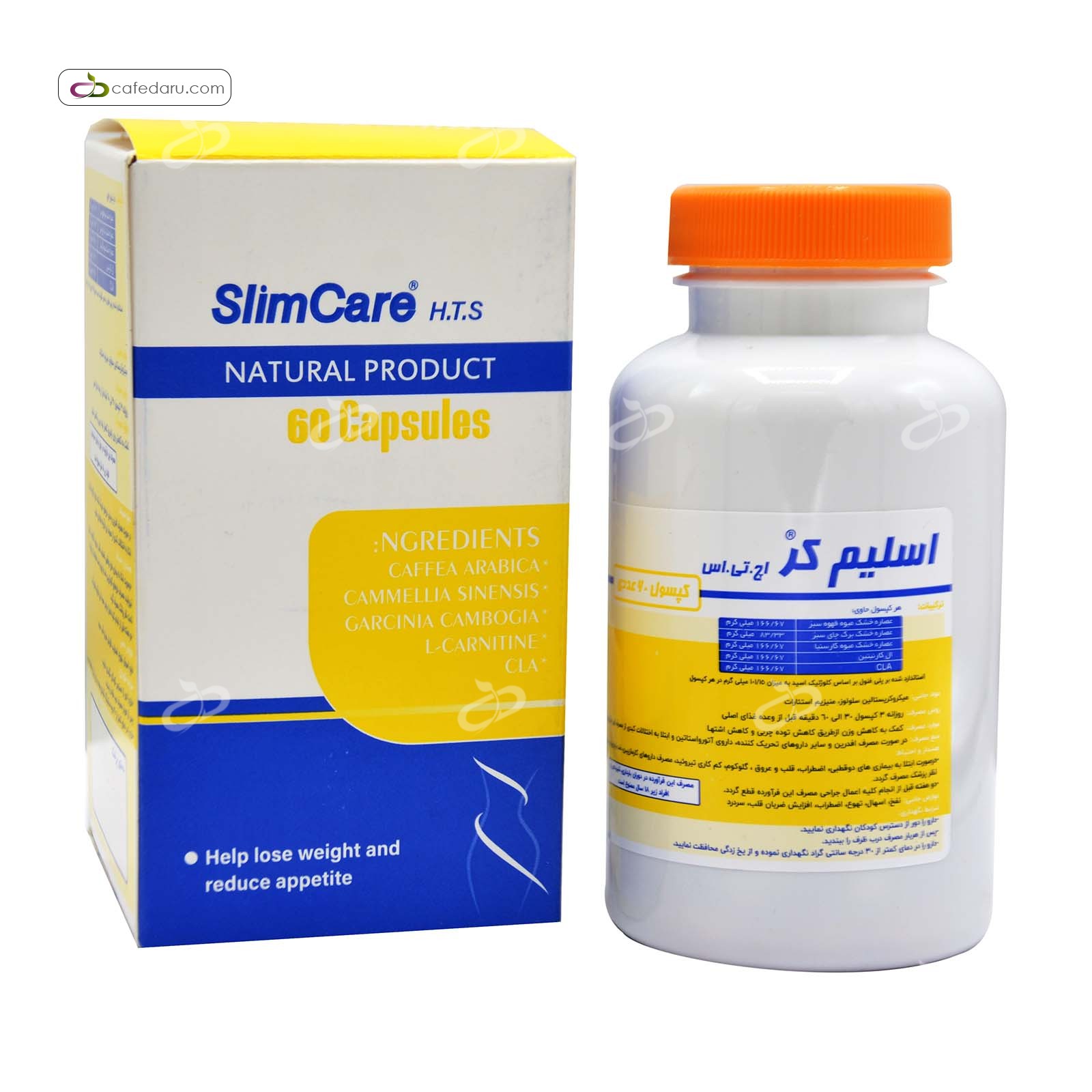 اسلیم کر اچ تی اس (کاهش وزن و اشتها) حکیم تجارت سهند 60 کپسول